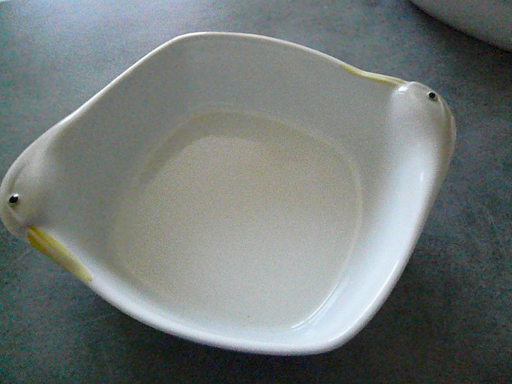 Plat en fa&iuml;ence Cuisine