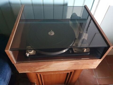 Platine Vinyle DUAL 1009 rare prot�g�e par plinthe d'origine 120 Touget (32)