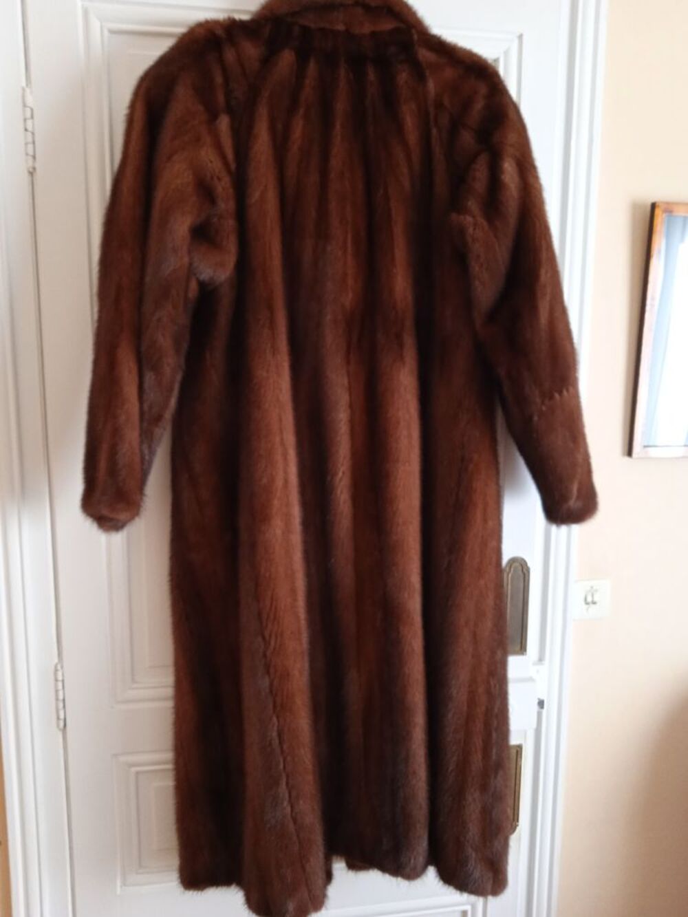 Manteau de vison. Vêtements