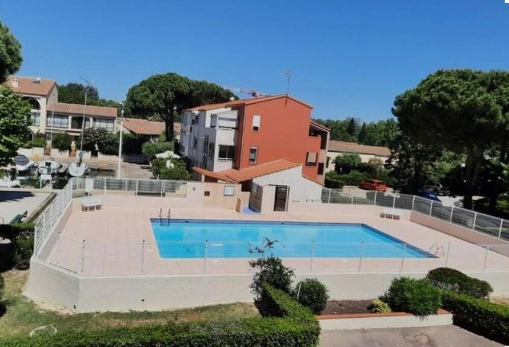 Vente Appartement T2 rénové avec terrasse ? Vue marina ? Parking & piscine Saint-cyprien