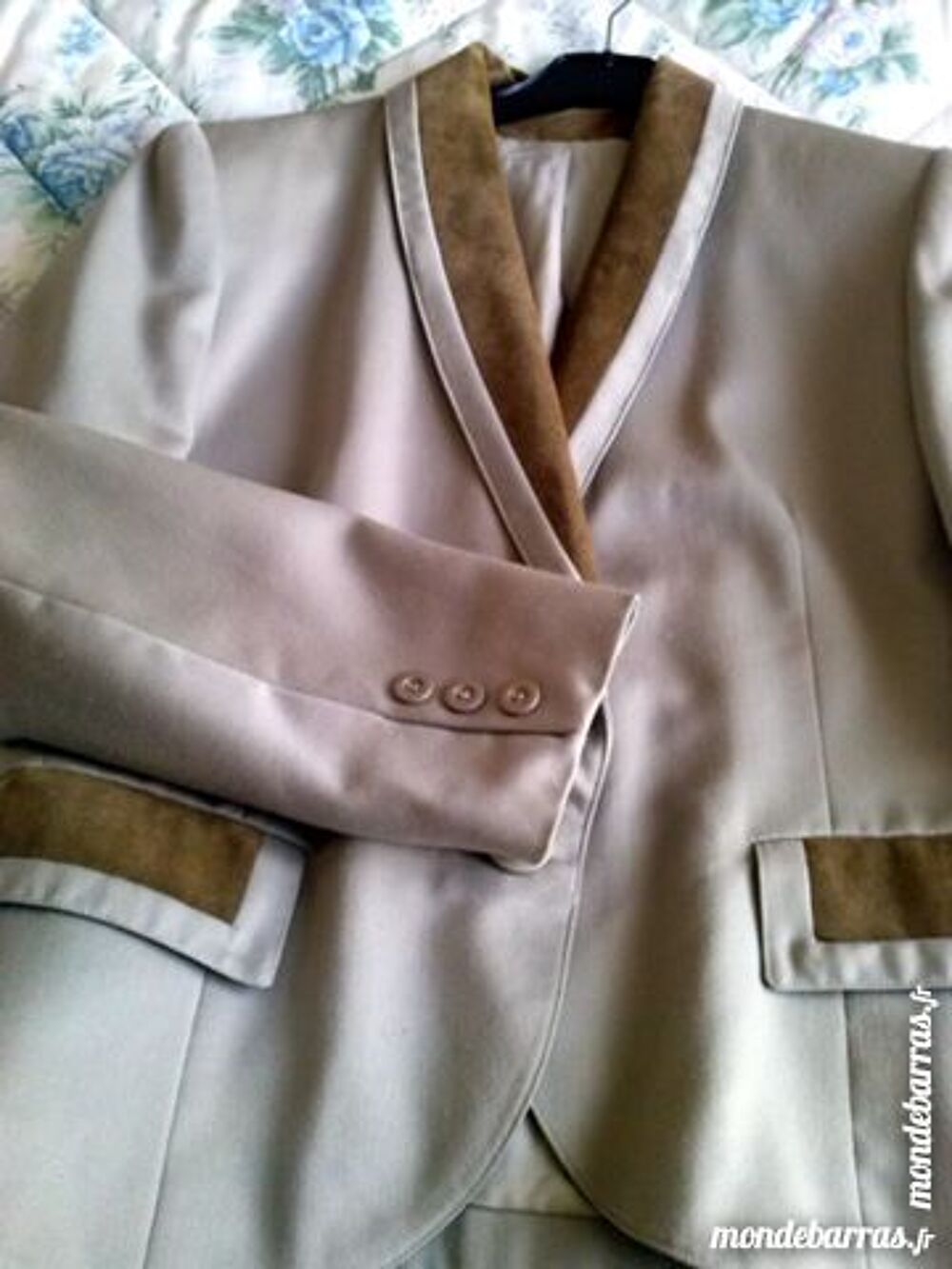Veste col velours Vêtements