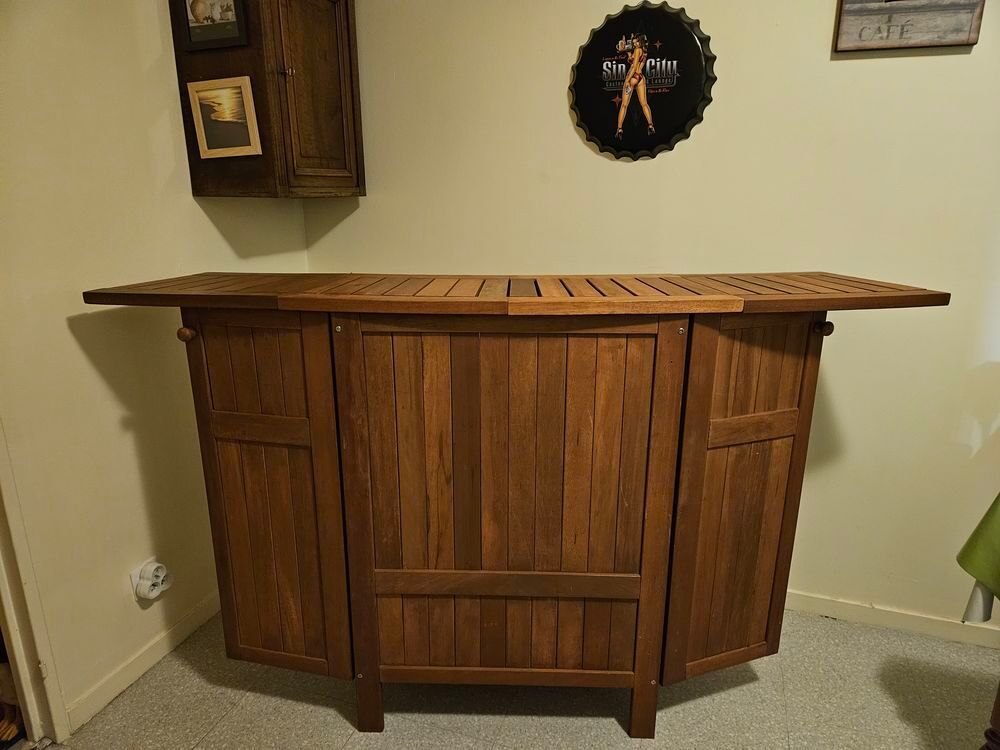 Bar en bois exotique Meubles