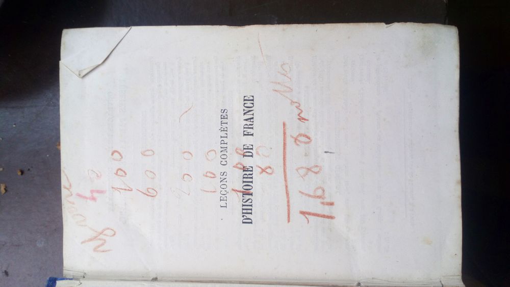 Livre scolaire ancien, Histoire De France, 1882 Livres et BD