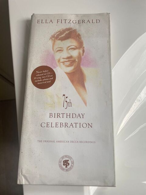 Ella Fitzgerald - Coffret CD - 75th Birhday Celebration 89 Vigneux-sur-Seine (91)