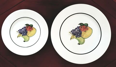 Assiettes plates et assiettes � dessert 20 Marignane (13)