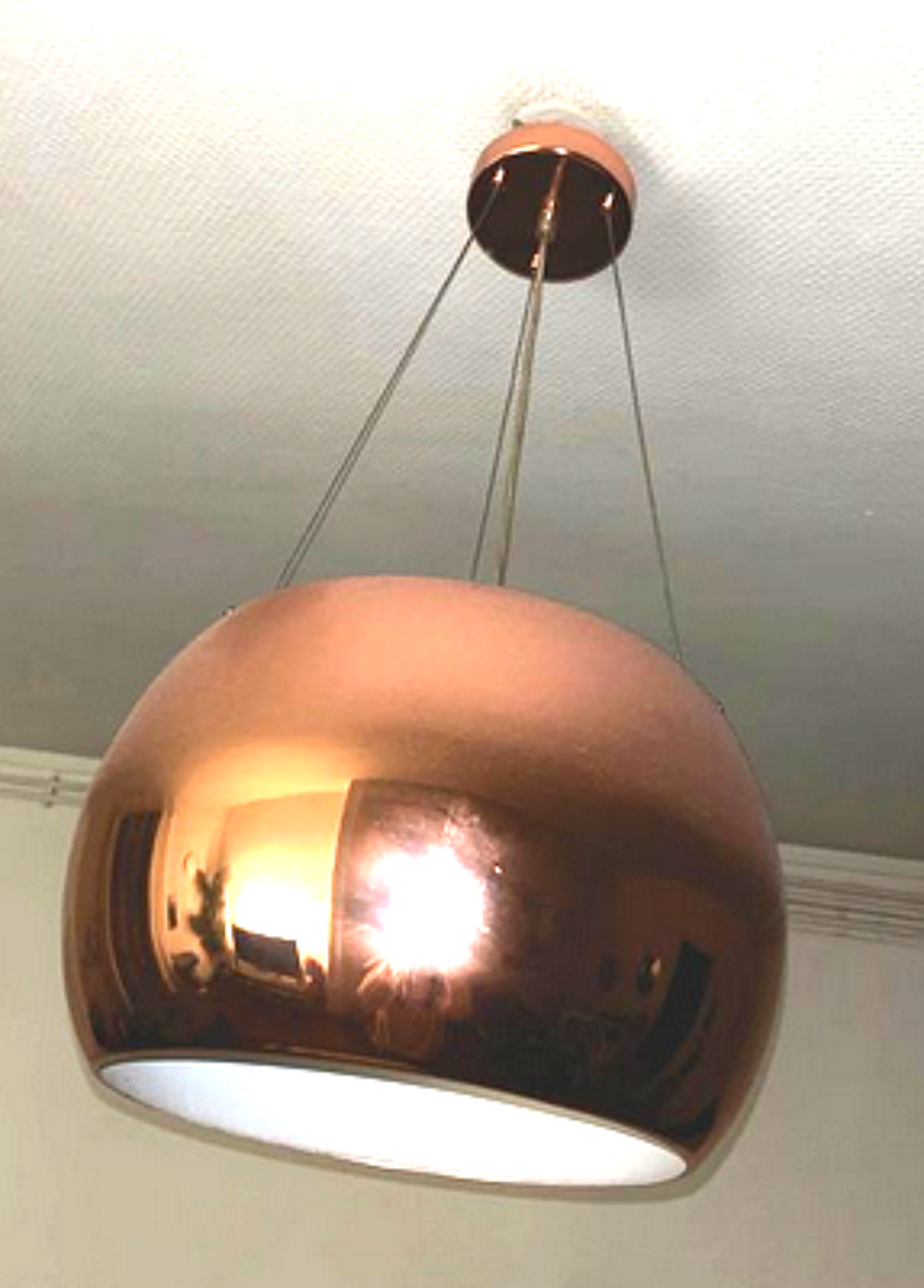  Lustre gold cuivre, 1980 D�coration