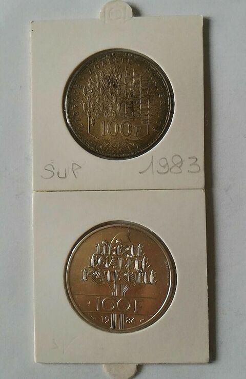 Pi�ces de 100 Francs 20 Azay-le-Rideau (37)