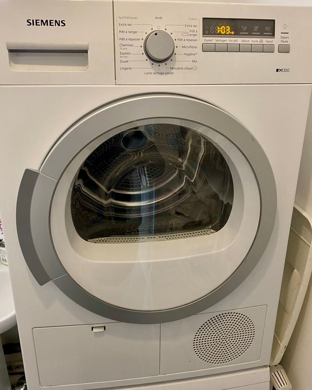 S&Egrave;CHE LINGE SIEMENS IQ300 Electroménager