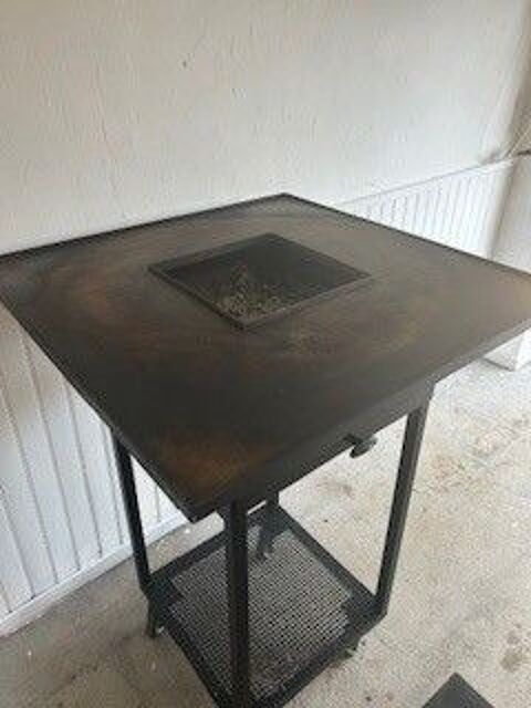 Brasero Plancha Inox + four pizza avec pierre + pelle 450 Void-Vacon (55)