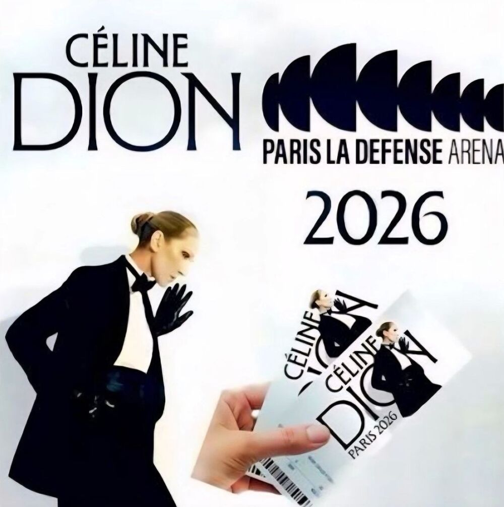 2 billets C&eacute;line Dion 18 septembre 2026 Billetterie