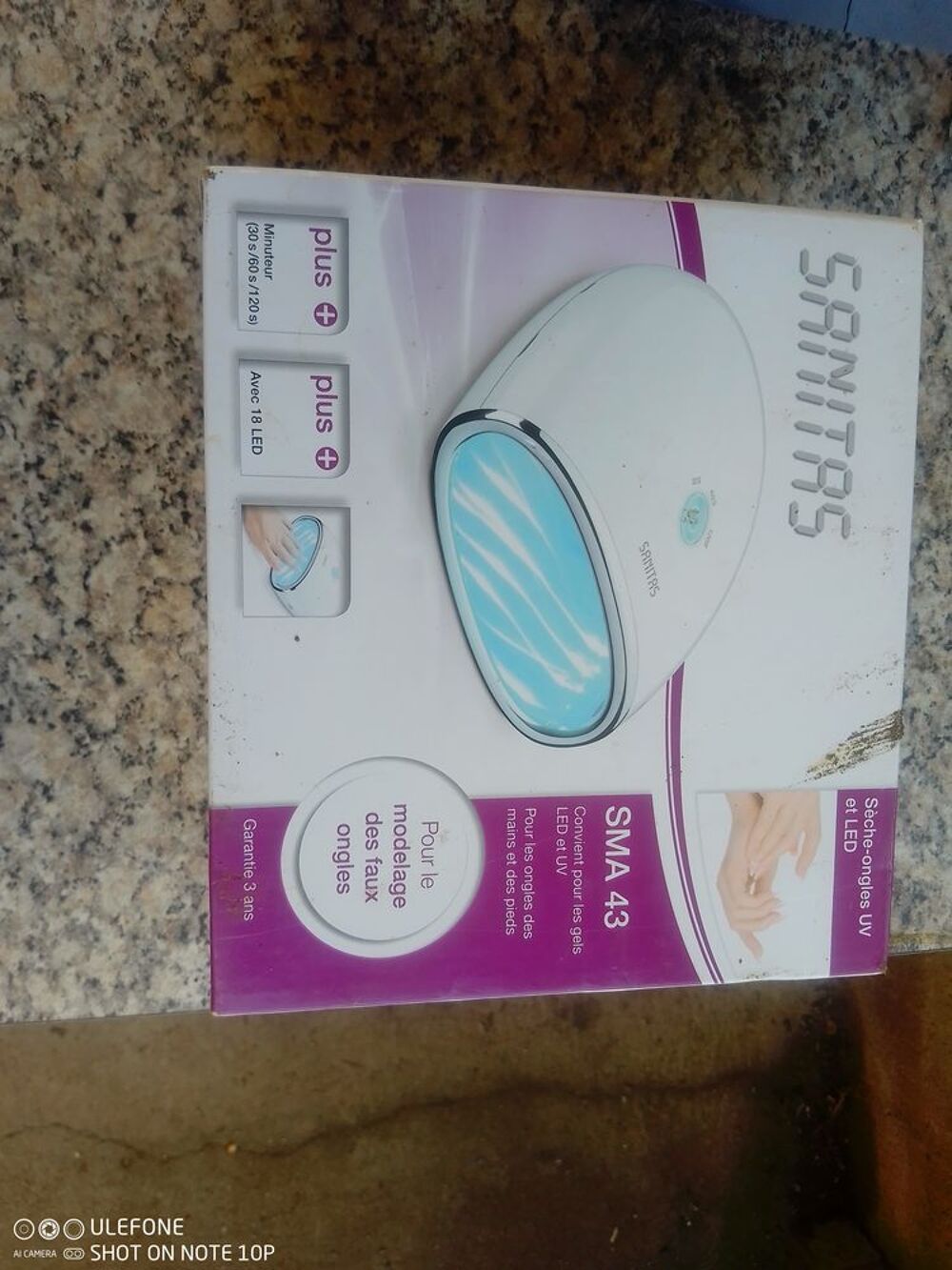 seche ongles UV et LED sma 43 sans garantie Bijoux et montres
