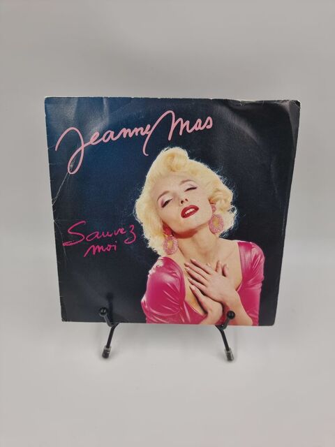 Vinyle 45 tours Jeanne Mas : Sauvez Moi avec fourreau  1 Vulbens (74)