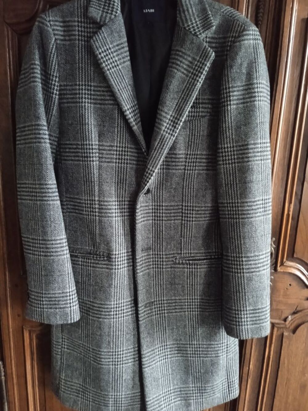 manteau noir et blanc Vêtements