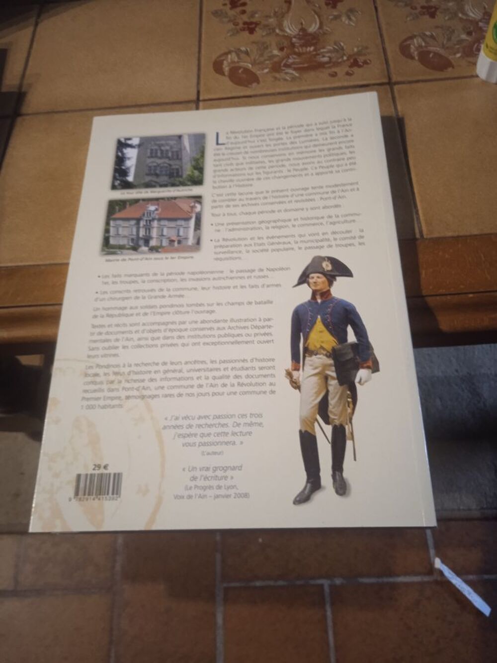Pont d'Ain de la r&eacute;volution au 1er empire Livres et BD