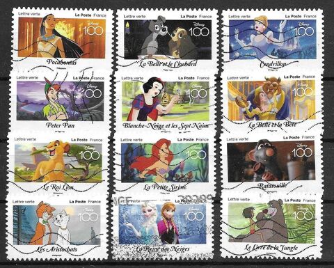 lot de 12 timbres des le no 2320 de 2023 1.2 Maubeuge (59)
