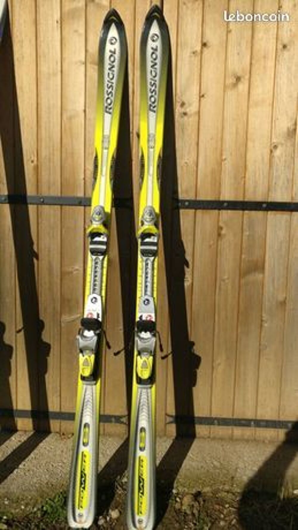 Skis de Piste ROSSIGNOL Power S174 + Fixations Sports