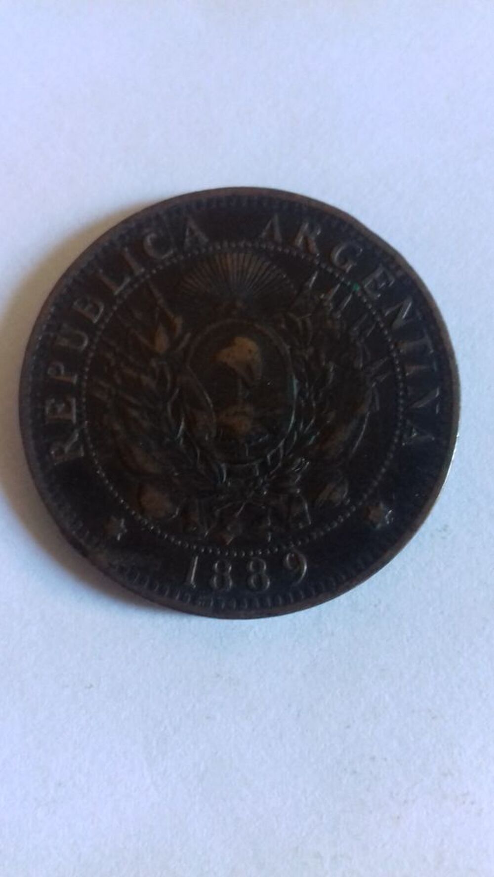 Pi&egrave;ce 2 Centavos Argentine 1889 