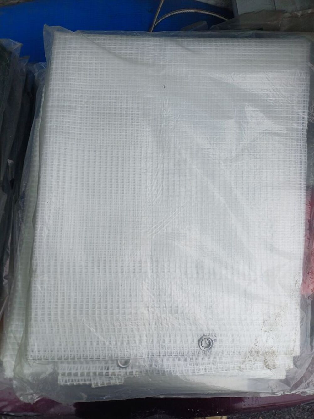 B&acirc;che arm&eacute;e transparente 4x5m neuve Jardin