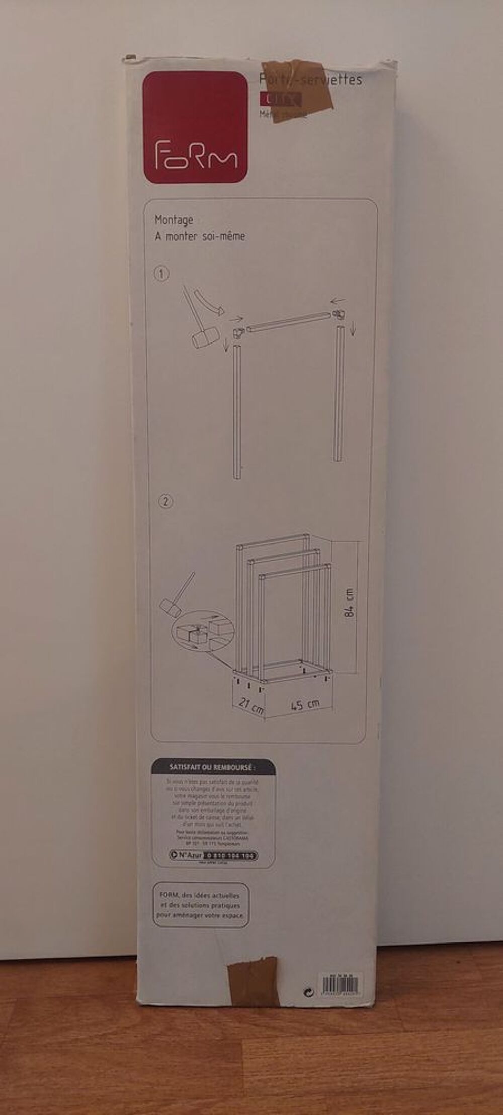 Lot de 2 porte-serviettes, dont 1 dans son carton d'origine Décoration