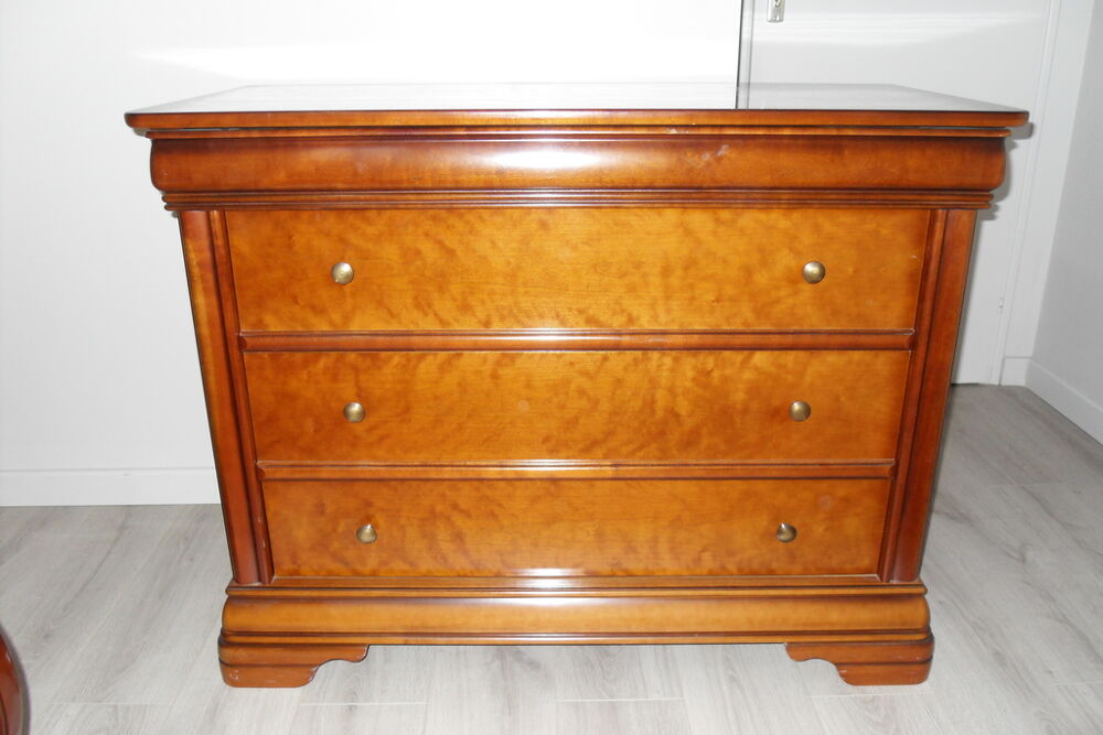 Commode bois 3 tiroirs Meubles