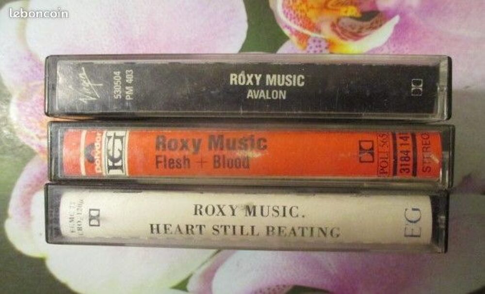Cassettes audio Roxy Music CD et vinyles
