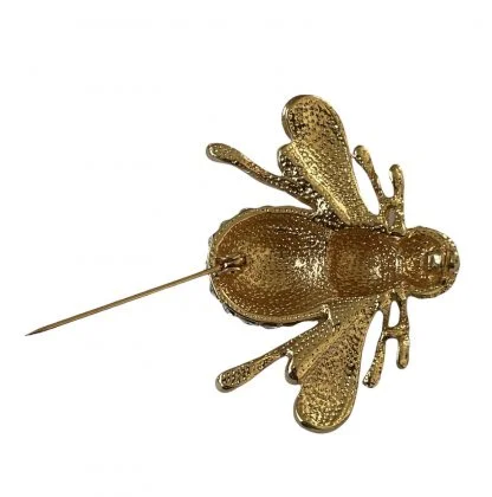 Broche vintage abeille dor&eacute; &amp; strass 15 €
Bijoux et montres