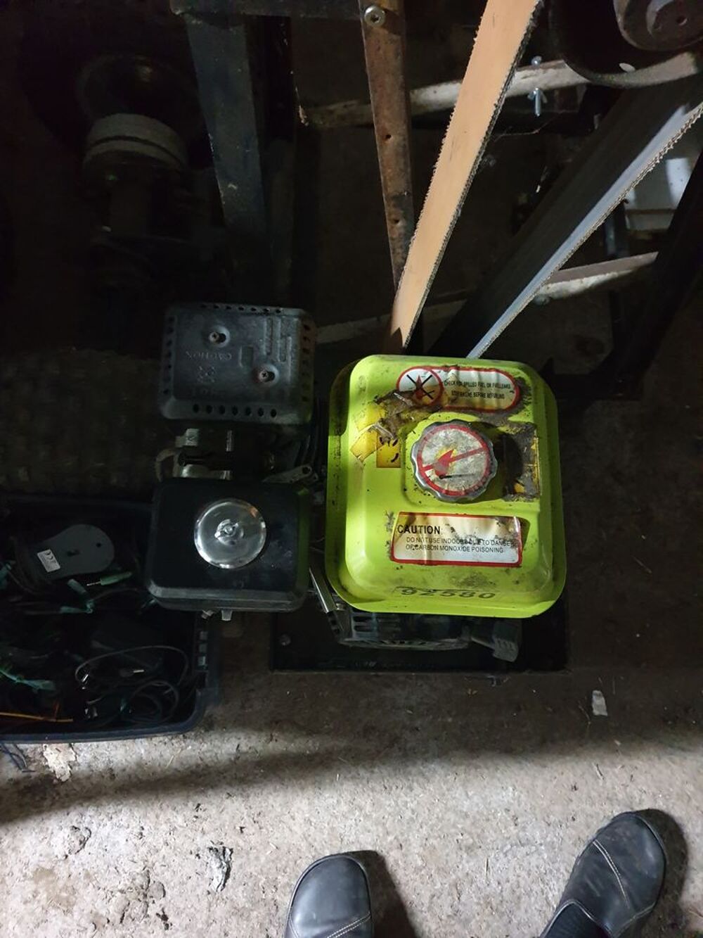 AV scie circulaire ou &eacute;change Jardin