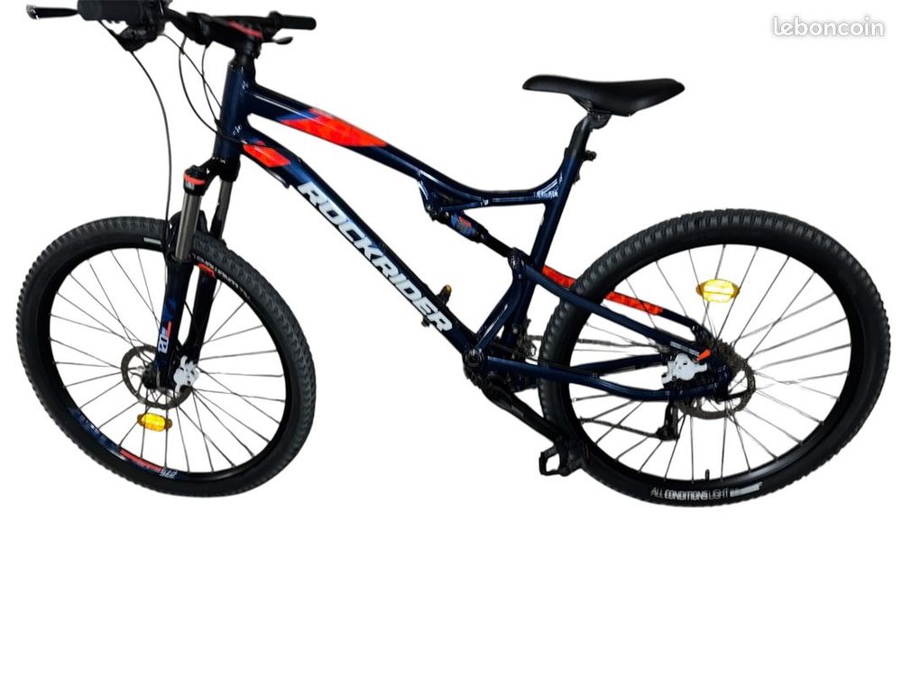 V&Eacute;LO VTT TOUT SUSPENDU ST 540 S BLEU ORANGE 27,5" Vélos
