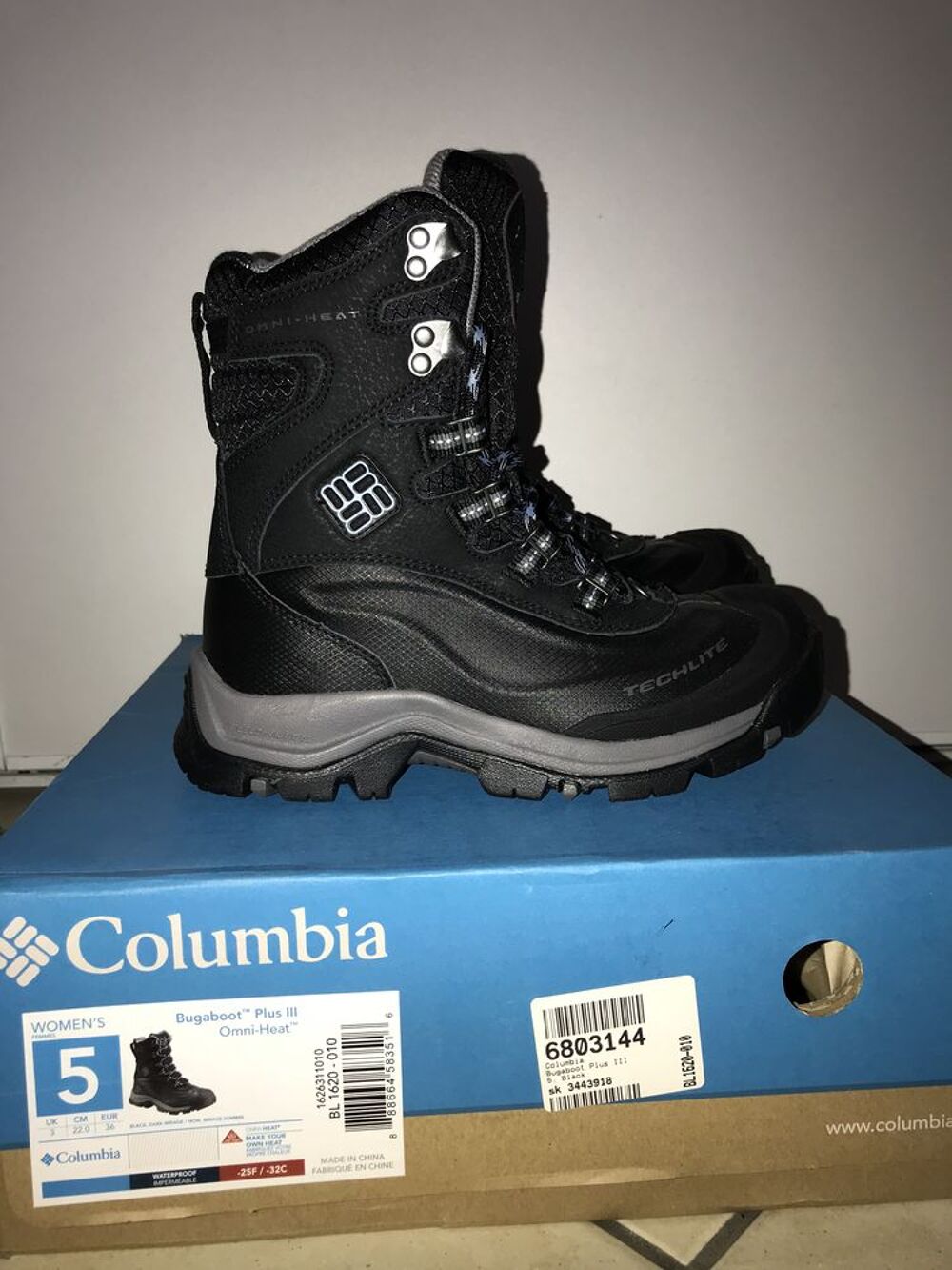 Columbia Bugaboot Plus lii Omni Heat
Chaussures
