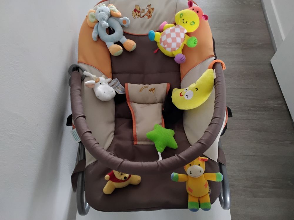 Transat Disney winnie l'ourson jusqu'&agrave; 18kg Puériculture