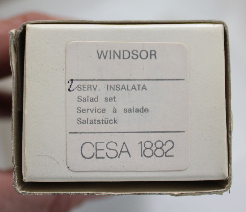Couverts &agrave; salade Windsor CESA 1882 neufs Cuisine