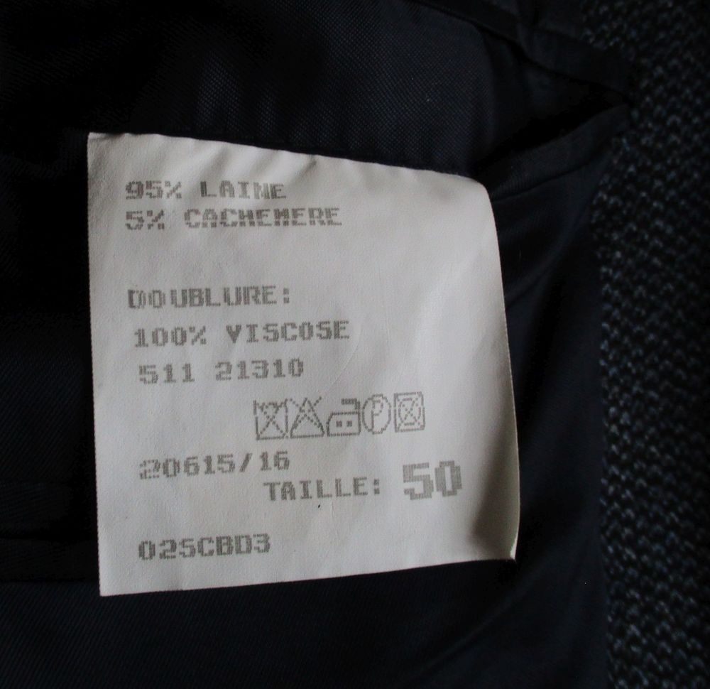 VESTE HOMME JEREM TAILLE 50 Vêtements