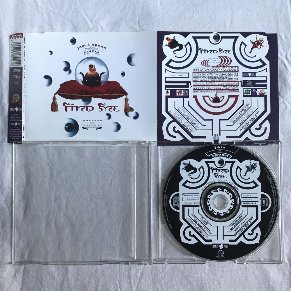 CD Jam &amp; Spoon Feat. Plavka - Find Me (Odyssey To Anyoona) CD et vinyles