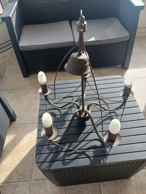 Lustre � 5 Branches en M�tal 30 Le Taillan-M�doc (33)