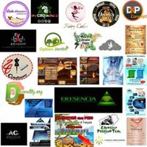   CREATION DE LOGOS, FLYERS, CARTES DE VISITE... 
