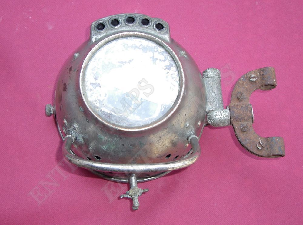 ANCIEN PHARE DE VOITURE AUTEROCHE AC&Eacute;TYL&Egrave;NE &amp; RETROVISEUR MO 