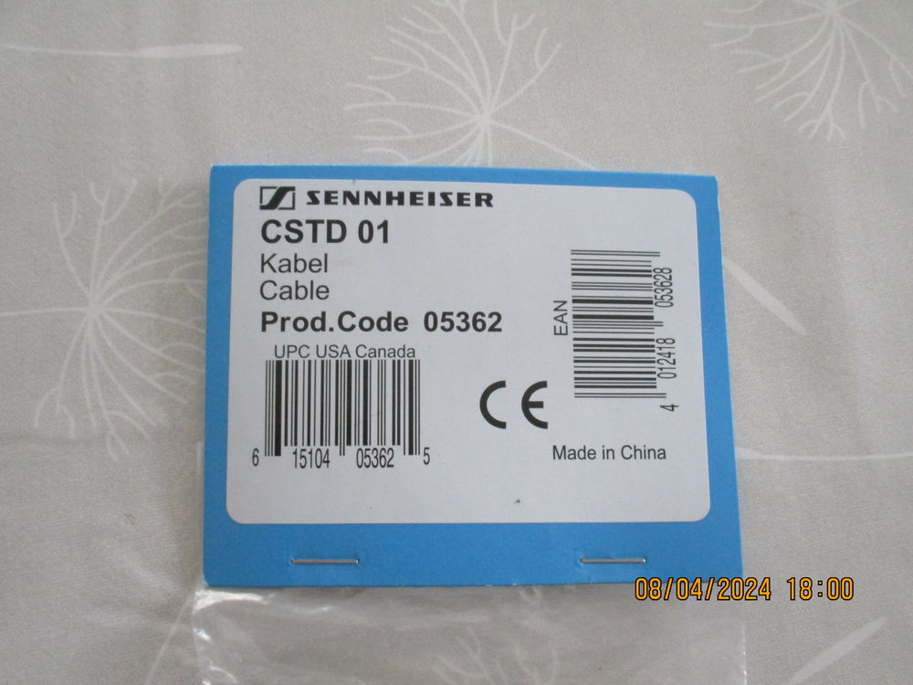 Cable sennheiser Téléphones et tablettes