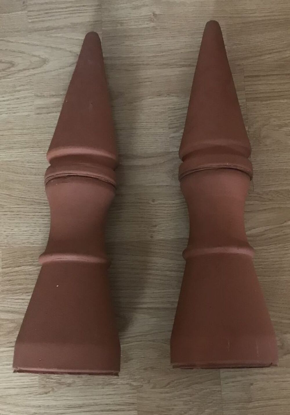 Lot de 2 &eacute;pis de couverture en terre cuite Bricolage