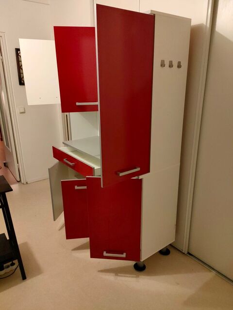 meuble de cuisine rouge laqu  60 Le Kremlin-Bictre (94)