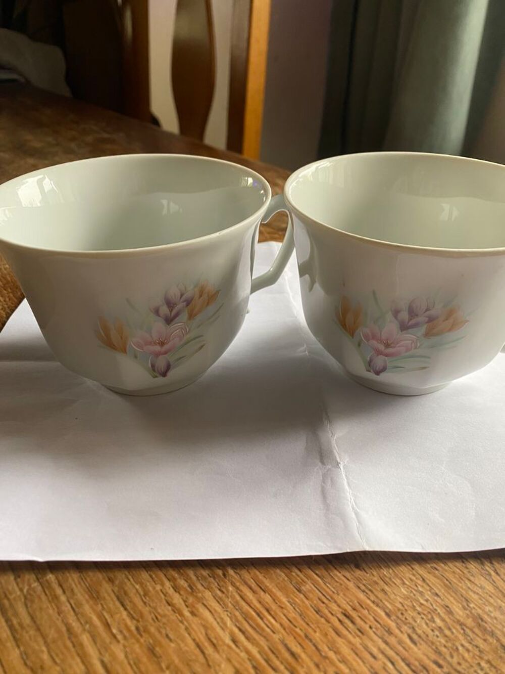 Deux tasses d&eacute;jeuner Cuisine