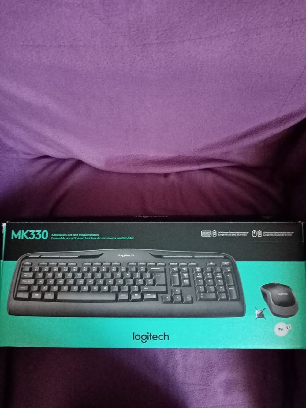 Ensemble LOGITECH Clavier ? souris sans fil Matériel informatique