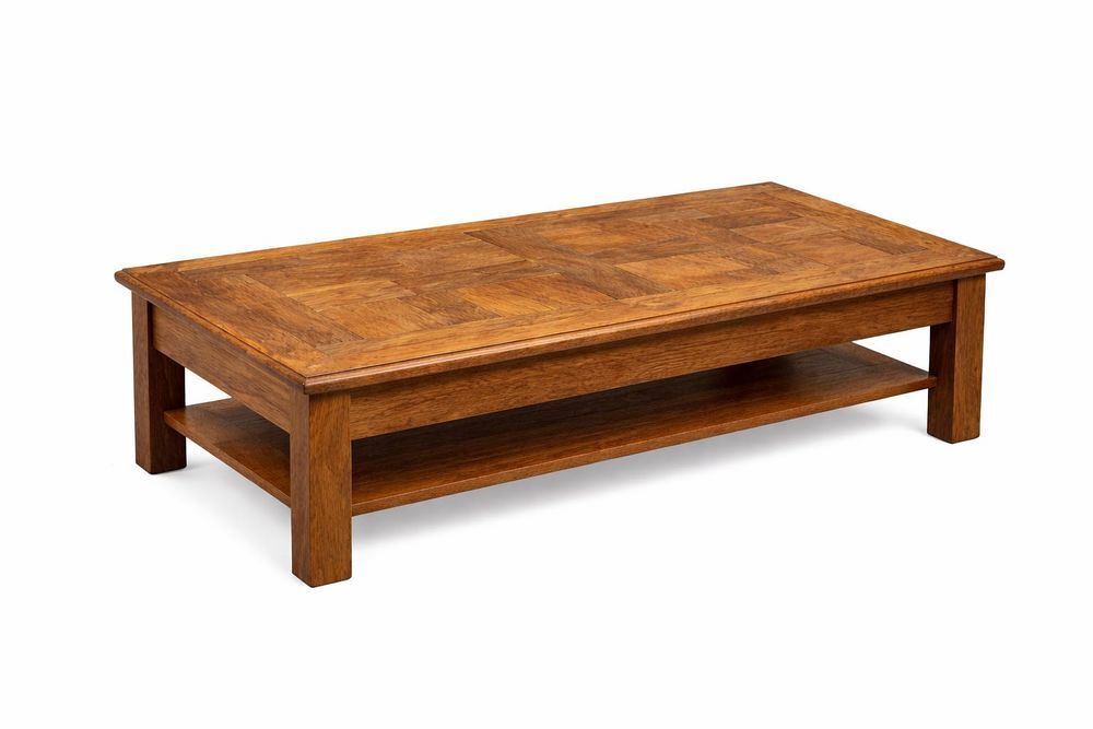 Table basse ch&ecirc;ne massif &eacute;b&eacute;niste Meubles
