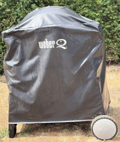 WEBER Q220 - Gaz-Stand Deluxe + Housse Weber Mulhouse (68)