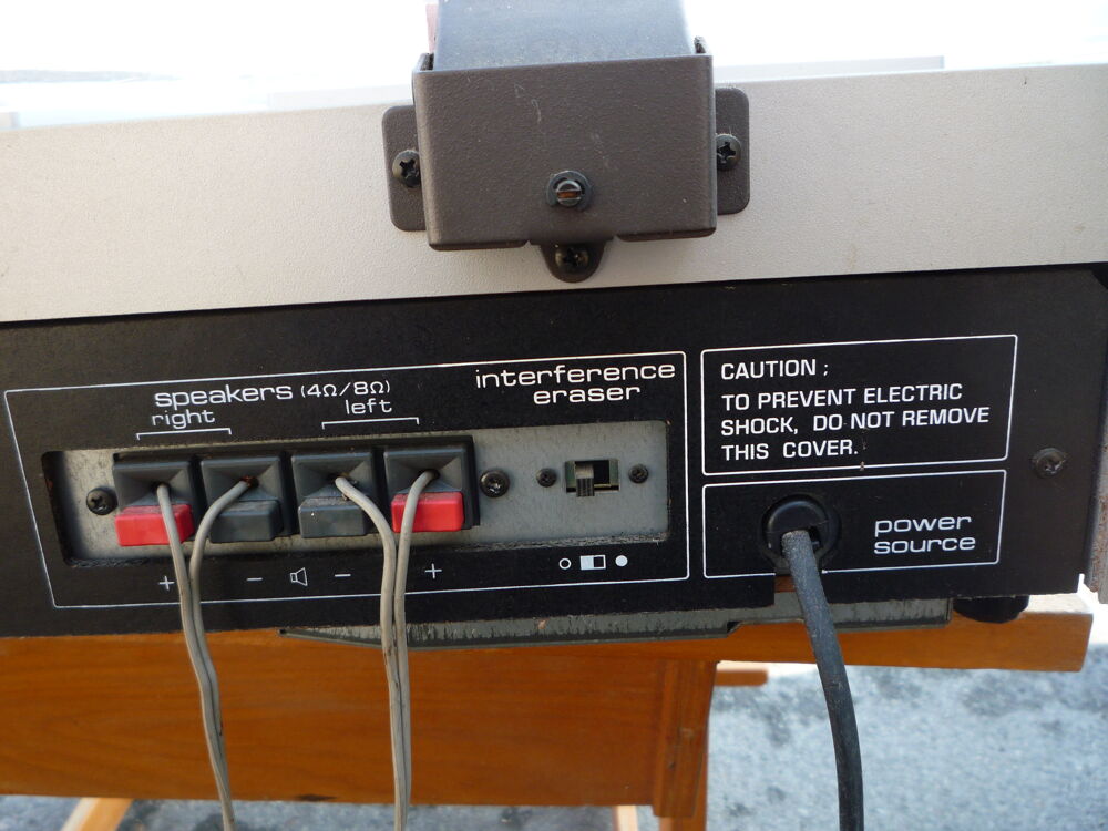 Platine disque/radio /cassette TOSHIBA
Audio et hifi