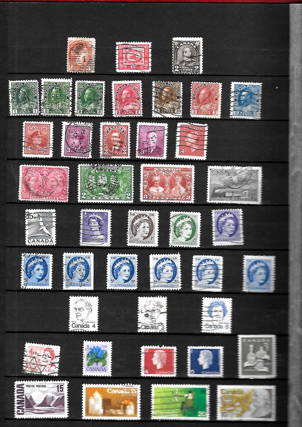 Timbres du CANADA 