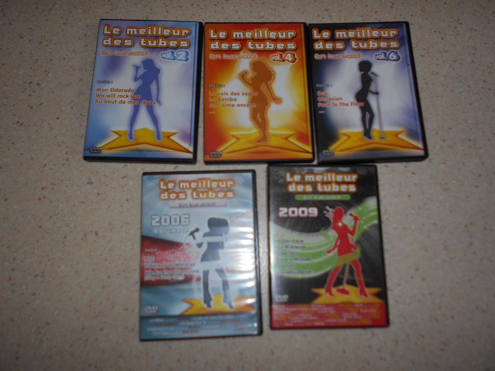 DVD le meilleur des tubes en karaok&eacute; (5 DVD) DVD et blu-ray