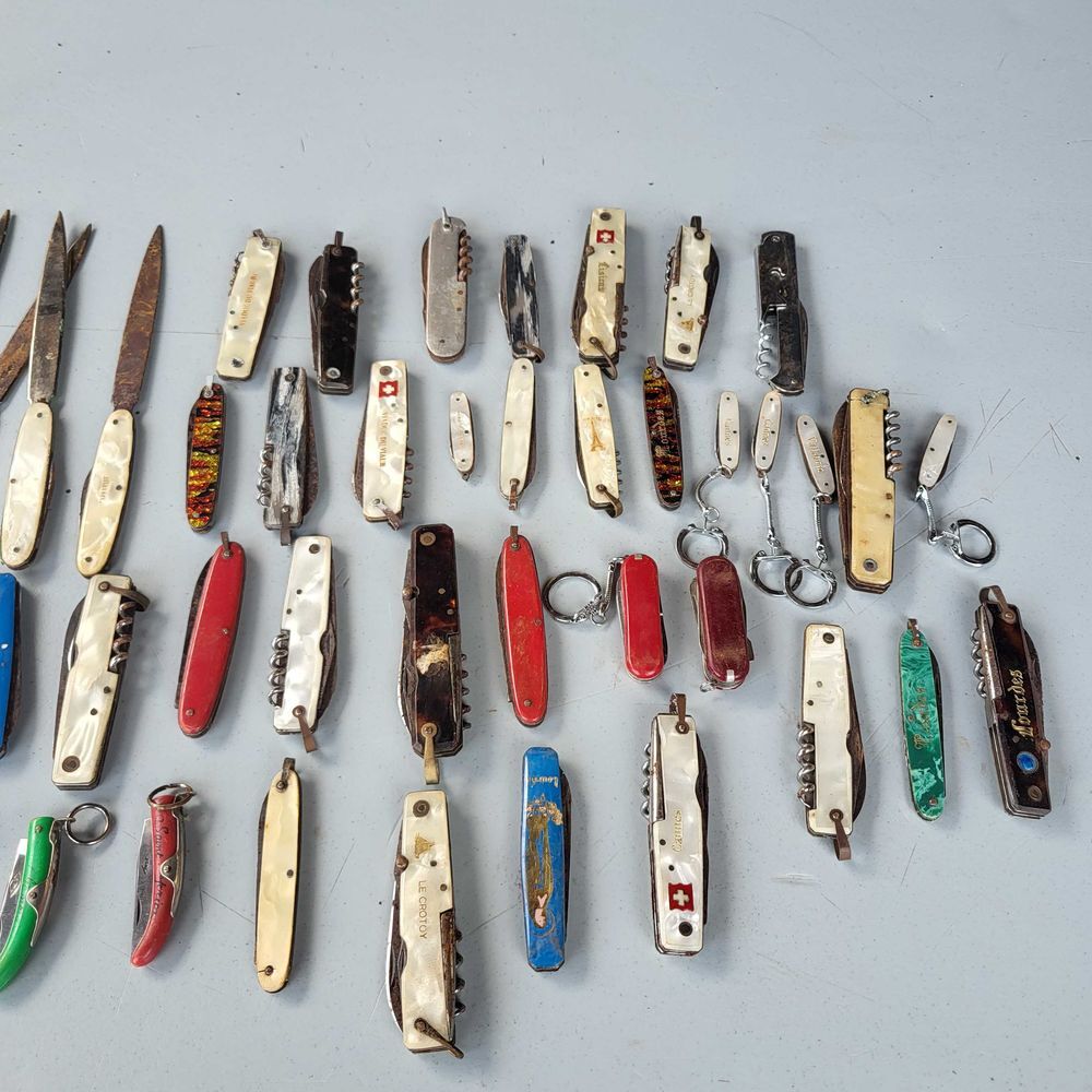 collection de canif ancien 