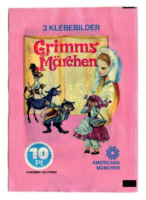 Pochette Grimms Mrchen - Americana - 1971 - No Panini 4 Argenteuil (95)