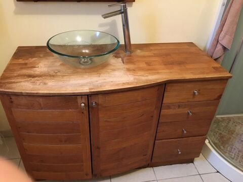 Meuble salle de bain teck 400 Saint-Jean-d'Avelanne (38)