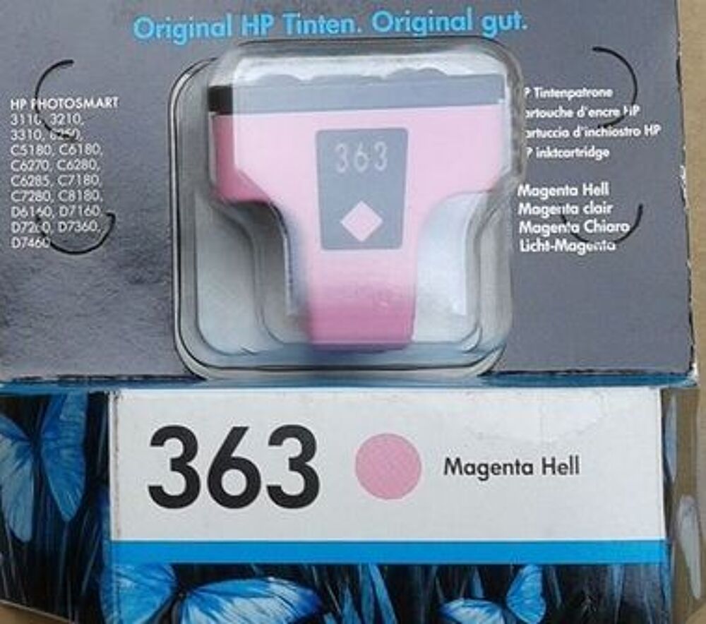 Cartouche HP 363 magenta Matériel informatique